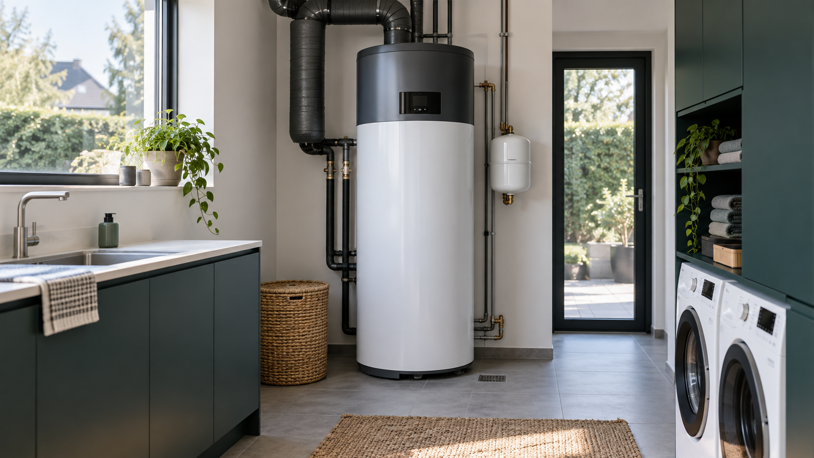 Warmtepompboiler voor efficiënt warm water